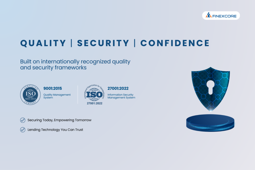 FINEXCORE Achieves ISO 9001 & ISO 27001 Certifications